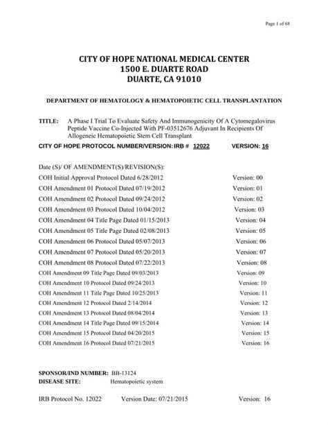 Driving directions to City of Hope National Medical Center, 1500 E .